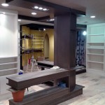 Muebles tienda de bolsos